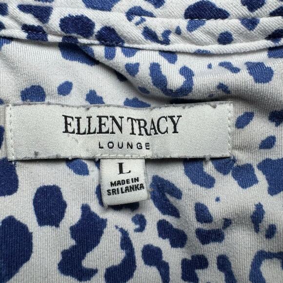 Ellen Tracy lounge set. Blue and white. Size L/XL - Picture 9 of 14